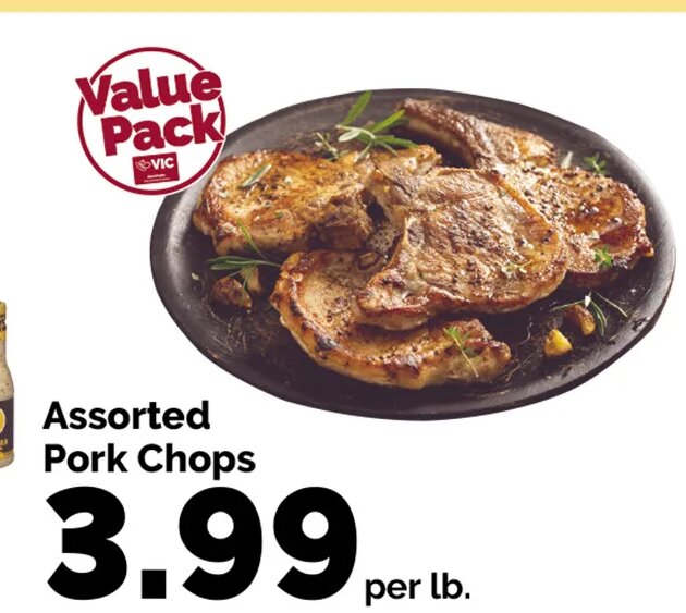 Assorted Pork Chops
