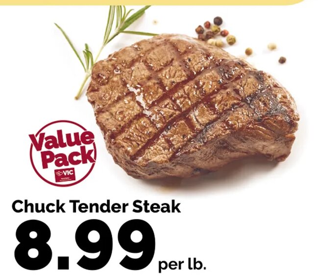 Chuck Tender Steak at Harris Teeter