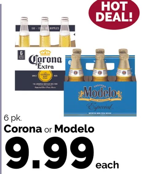 Corona or Modelo at Harris Teeter