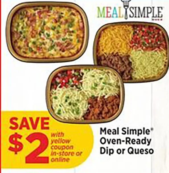 Meal Simple Oven-Ready Dip or Queso
