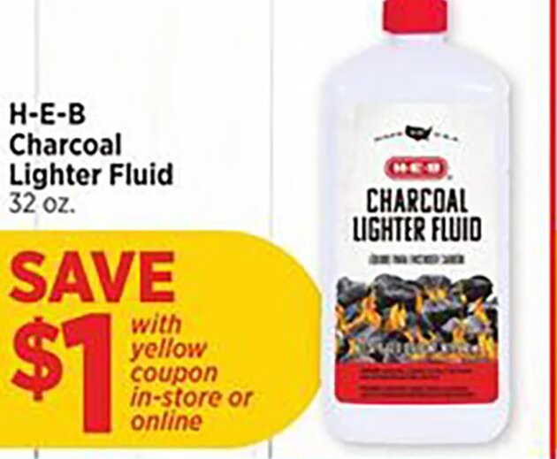 H-E-B Charcoal Lighter Fluid