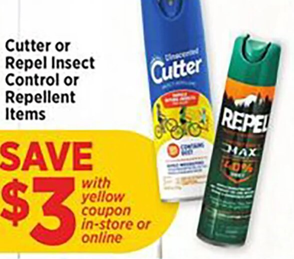 Cutter or Repel Insect Control or Repellent items