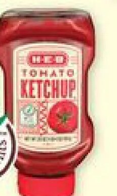H-E-B Ketchup or Yellow Mustard