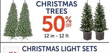CHRISTMAS TREES