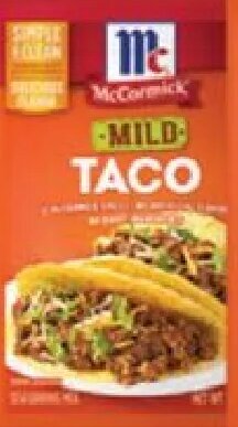 McCormick Mild Taco