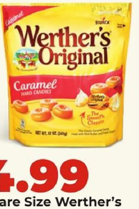 Share Size Werther's or Riesen candy