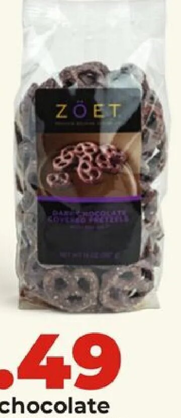 Zöet chocolate covered pretzels