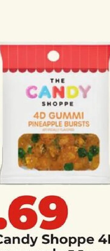 The Candy Shoppe 4D gummy candy