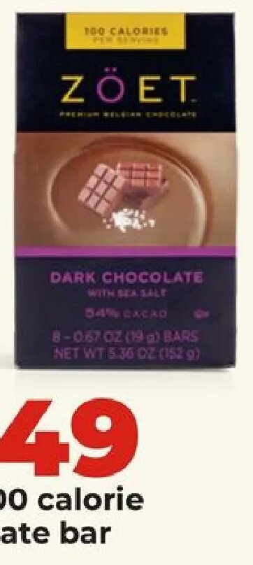 Zöet 100 calorie chocolate bar