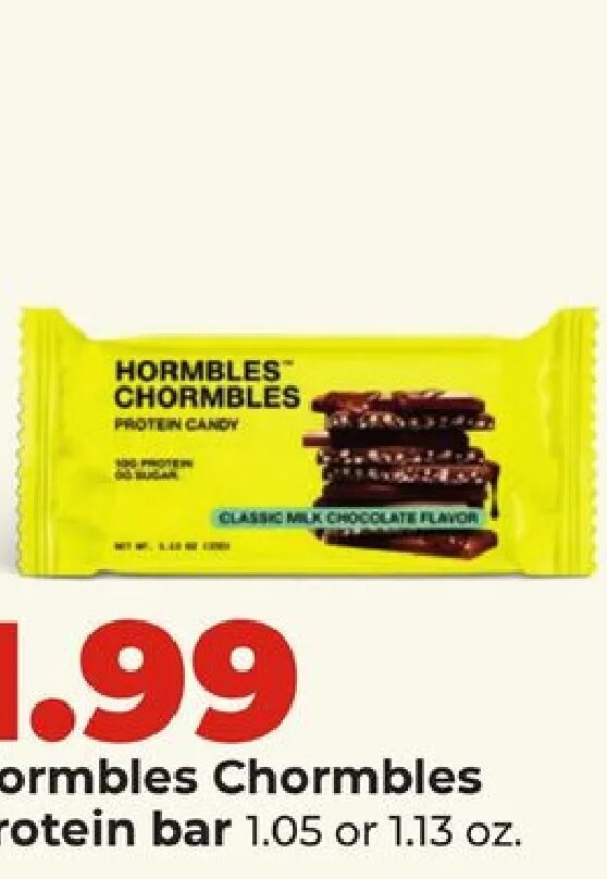 Hormbles Chormbles protein bar