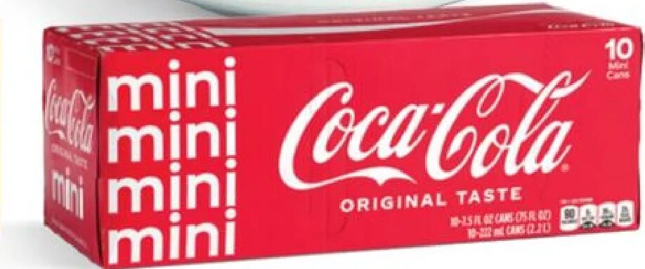 Coca-Cola mini cans