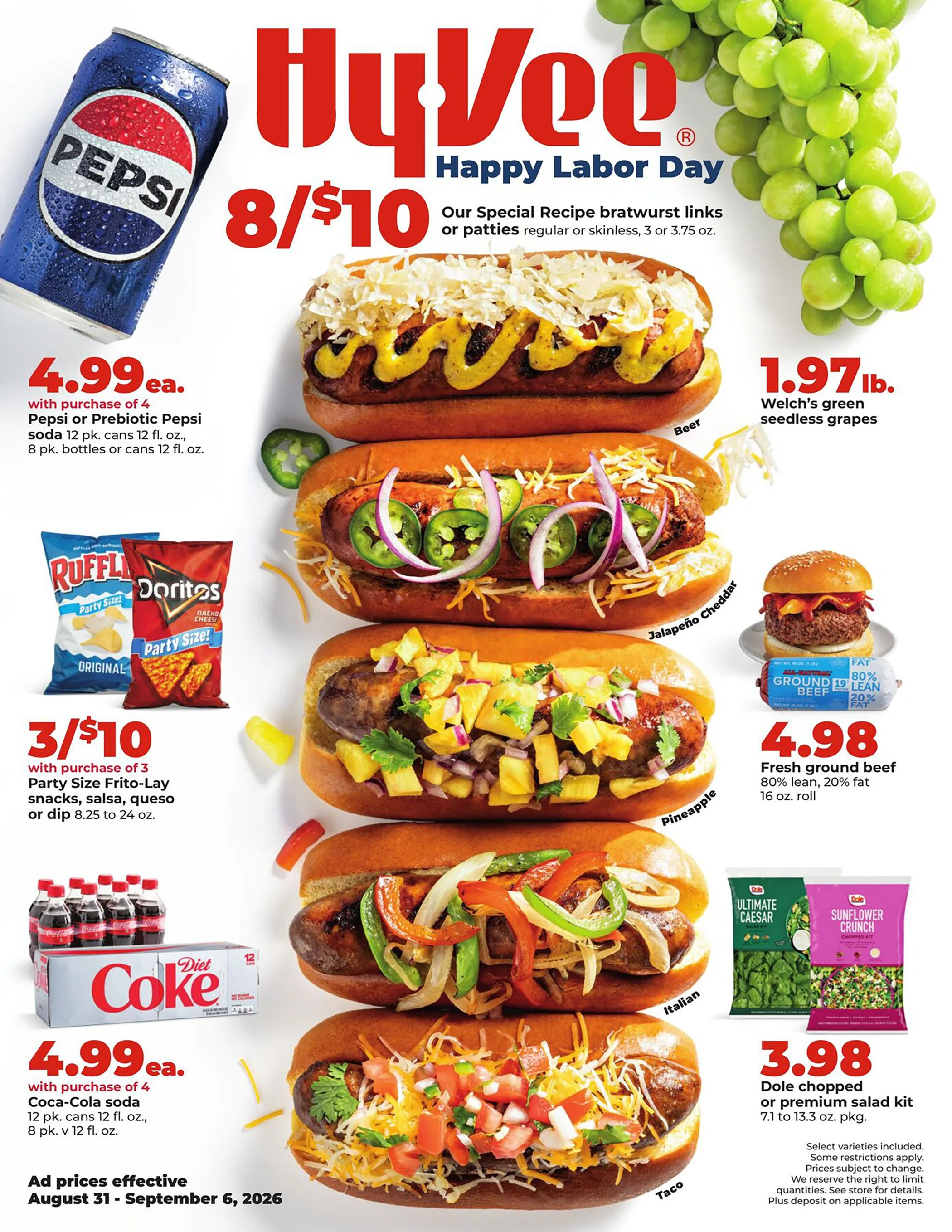 Hy-Vee Weekly Ad Page 1