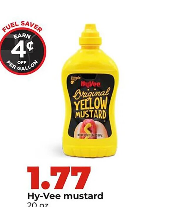 Hy-Vee mustard