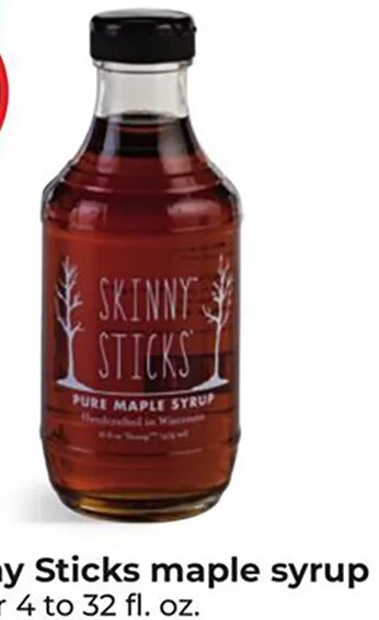 Skinny Sticks maple syrup