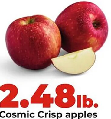 Cosmic Crisp apples at Hy-Vee