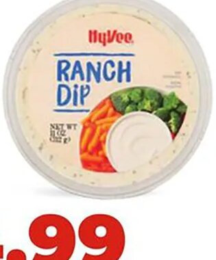Hy-Vee fruit or veggie dip