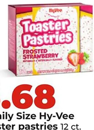 Hy-Vee Toaster Pastries