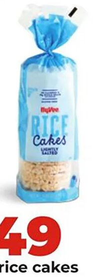 Hy-Vee rice cakes