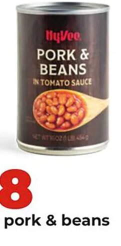 Hy-Vee pork & beans