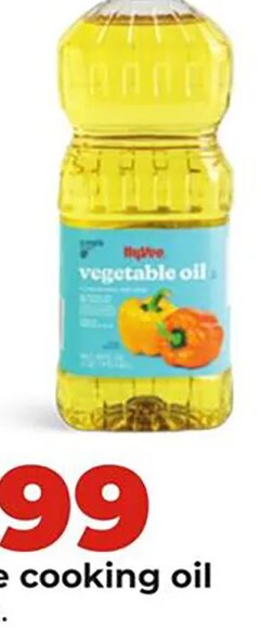 Hy-Vee cooking oil