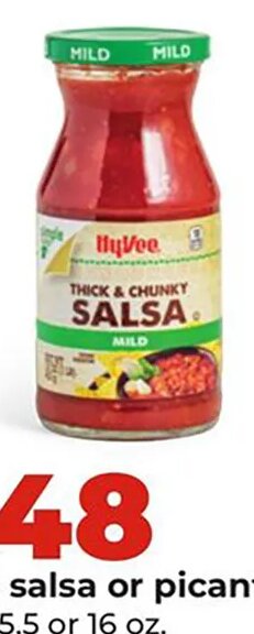 Hy-Vee salsa or picante sauce