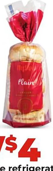Hy-Vee refrigerated bagels at Hy-Vee