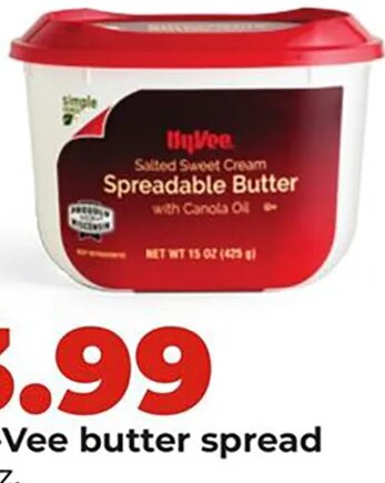 Hy-Vee butter spread at Hy-Vee
