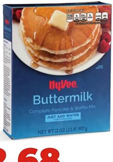 Hy-Vee pancake mix
