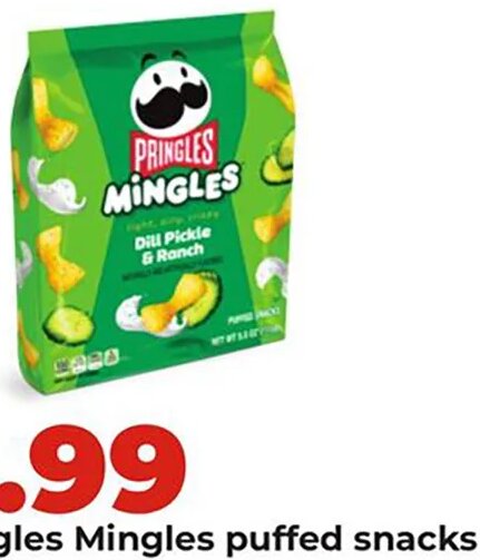 Pringles Mingles puffed snacks at Hy-Vee