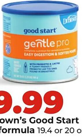 Dr. Brown's Good Start baby formula
