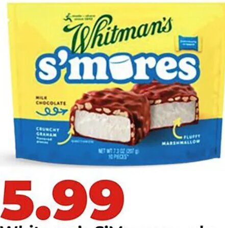 Whitman's S'Mores candy