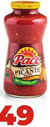 Pace salsa, picante or queso dip