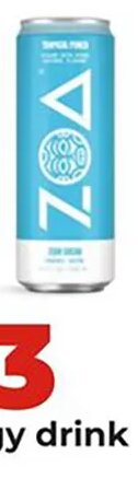ZOA energy drink at Hy-Vee