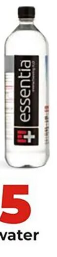 Essentia water at Hy-Vee