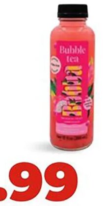 Bobba bubble tea at Hy-Vee