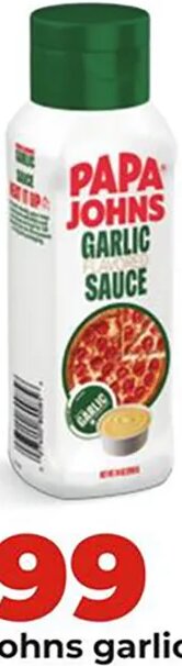 Papa Johns garlic flavored sauce