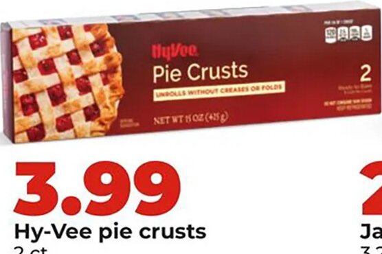 Hy-Vee pie crusts