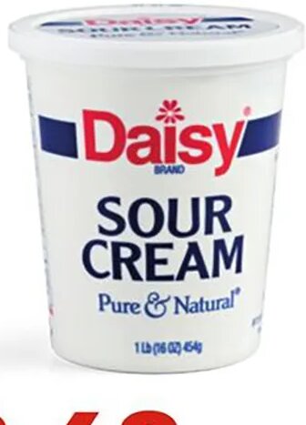 Daisy Brand sour cream
