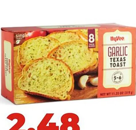 Hy-Vee garlic bread at Hy-Vee