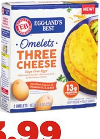 Eggland's Best omelet or quiche