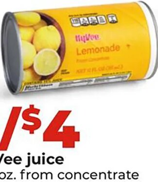 Hy-Vee juice at Hy-Vee