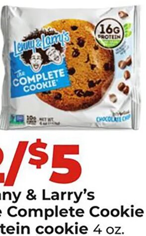 Lenny & Larry's The Complete Cookie protein cookie at Hy-Vee
