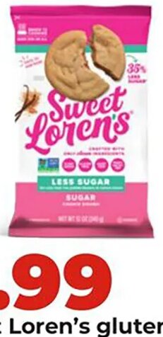 Sweet Loren's gluten free cookie dough