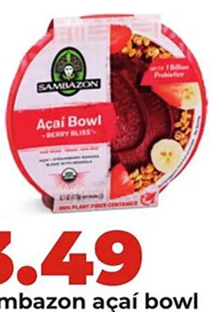 Sambazon açaí bowl