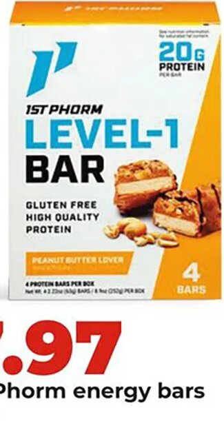 1st Phorm energy bars