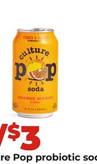 Culture Pop probiotic soda at Hy-Vee