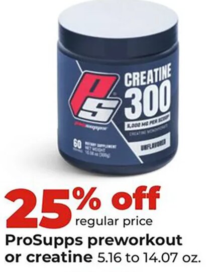 ProSupps preworkout or creatine