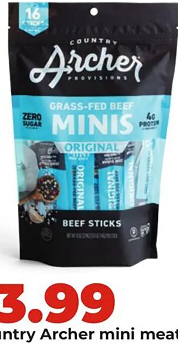 Country Archer mini meat sticks