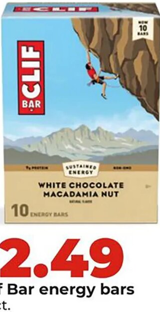 Clif Bar energy bars