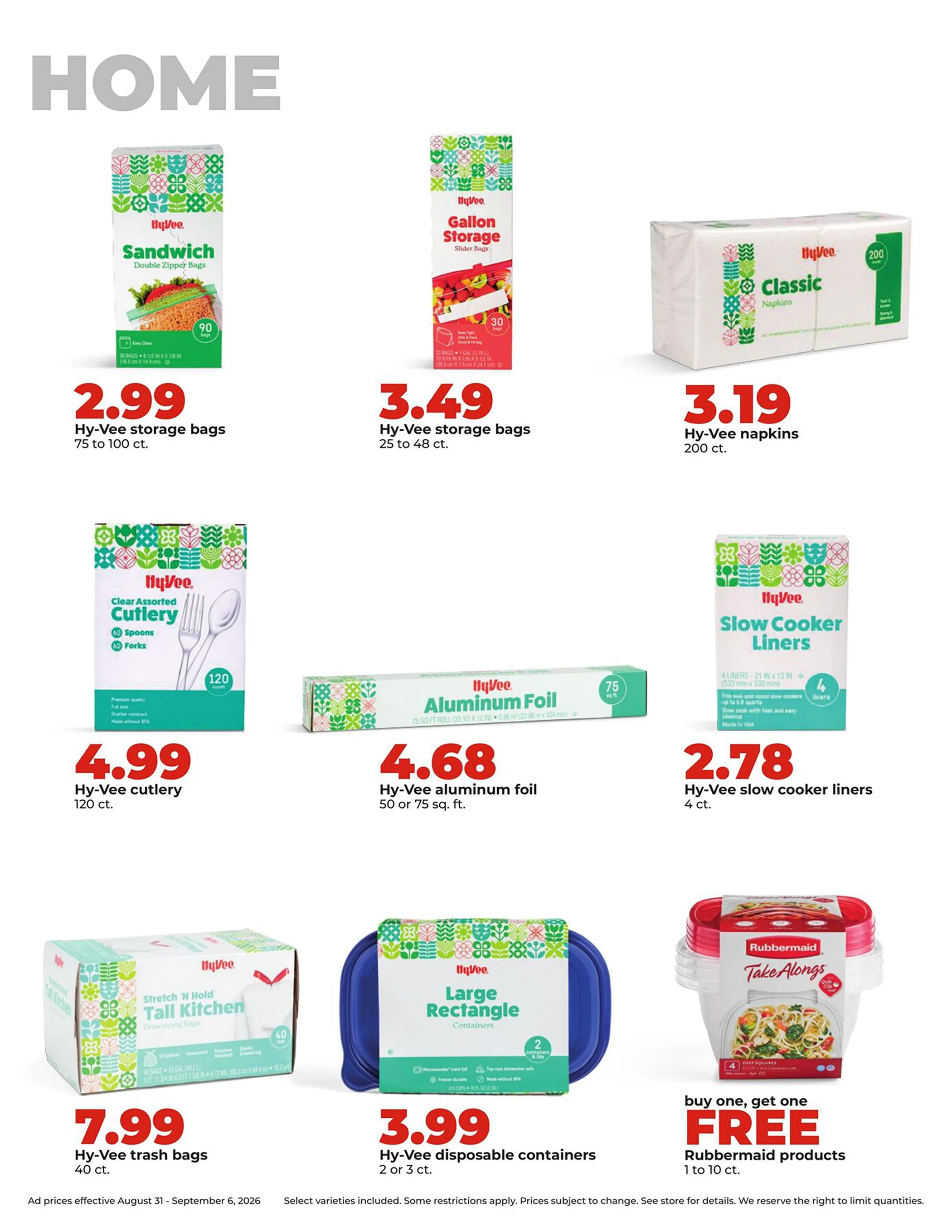 Hy-Vee Weekly Ad Page 38